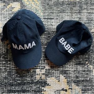 Mama & babe matching hats